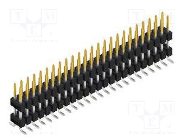 Connector: pin strips; pin header; male; PIN: 48; 2.54mm; SMT; 2x24