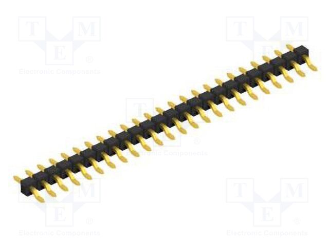 Connector: pin strips; pin header; male; PIN: 24; 2.54mm; SMT; 1x24