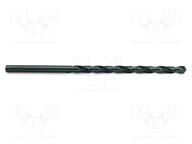 Drill bit; for metal; Ø: 6mm; L: 260mm; high speed steel; long