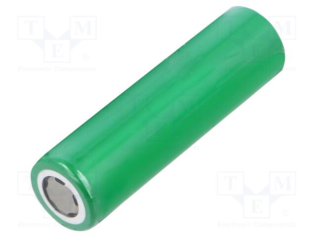 Re-battery: Li-Ion; 18650,MR18650; 3.6V; 2500mAh; Ø18.55x65.1mm
