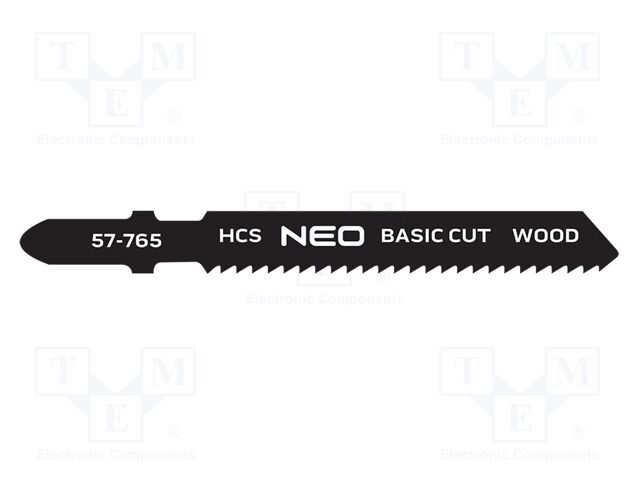 Hacksaw blade-set; wood,jigsaw; 12teeth/inch; 76mm; 2pcs.