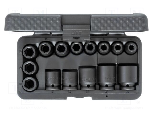 Wrench-set; 6-angles,socket bits,socket spanner,impact; 1/2"