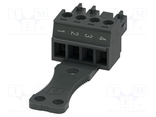 Pluggable terminal block; 3.81mm; ways: 4; straight; plug; female