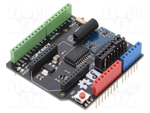 Module: RF; shield; Application: ARDUINO,XBee; 9.6kbps; 0÷70°C
