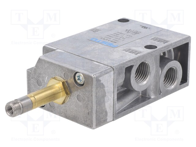 Electromagnetic valve; 3/2 NC monostable; G 1/4",M5; IP65; NBR
