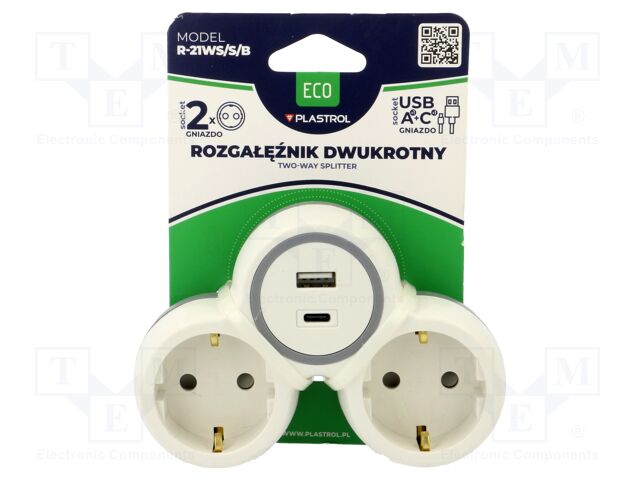 Mains connector W-72010