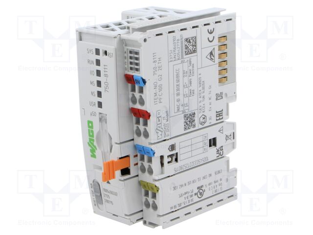 Module: PLC programmable controller; 750; Programming: PC,WWW