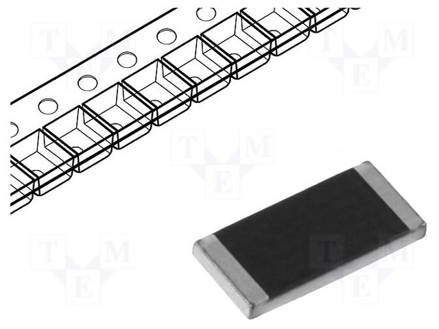 Resistor: thick film; ceramic; SMD; 2010; 10Ω; 0.75W; ±5%