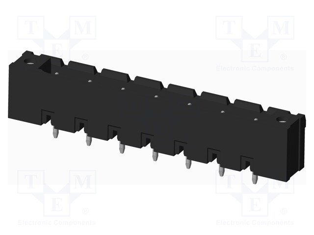 Connector: pluggable terminal block; socket; male; on PCBs