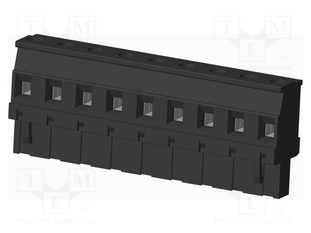 Connector: pluggable terminal block; plug; female; angled 90°