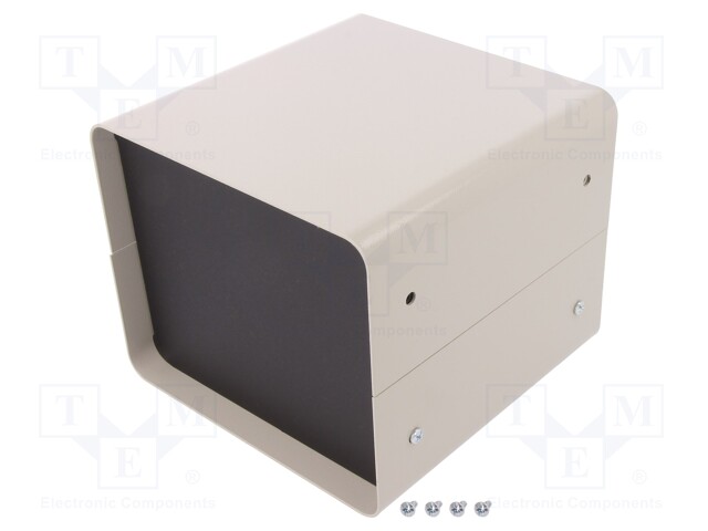 Enclosure: with panel; vented; 1401; X: 152mm; Y: 152mm; Z: 127mm