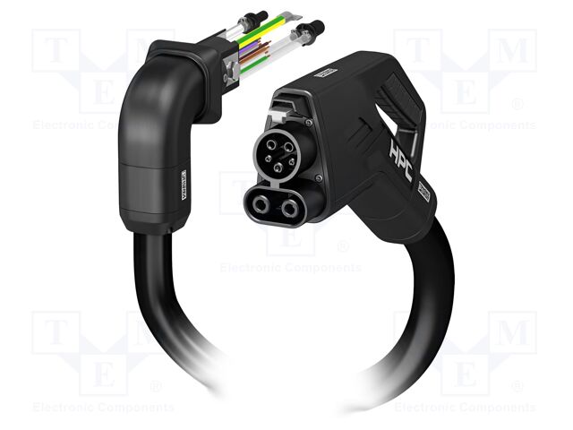 EMobility: cable; 2x13mm2,5x25mm2,7x0.75mm2; 1kVDC; 700kW; IP54
