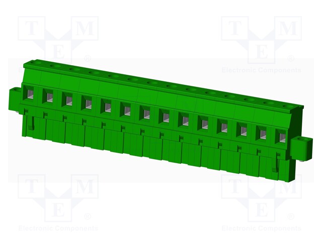 Connector: pluggable terminal block; plug; female; angled 90°