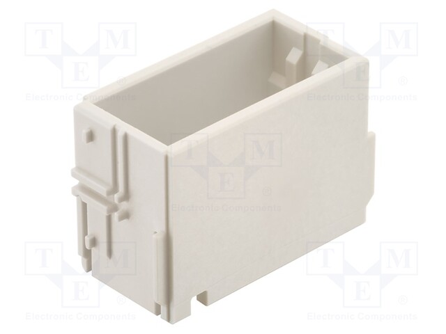 Yellock mixed adapter carrier hood