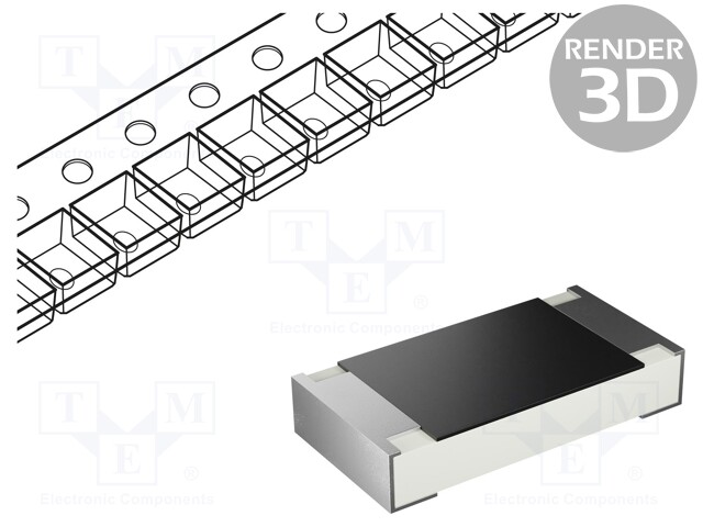 Resistor: thick film; SMD; 1206; 330Ω; 1/4W; ±1%; -55÷155°C; 200VAC