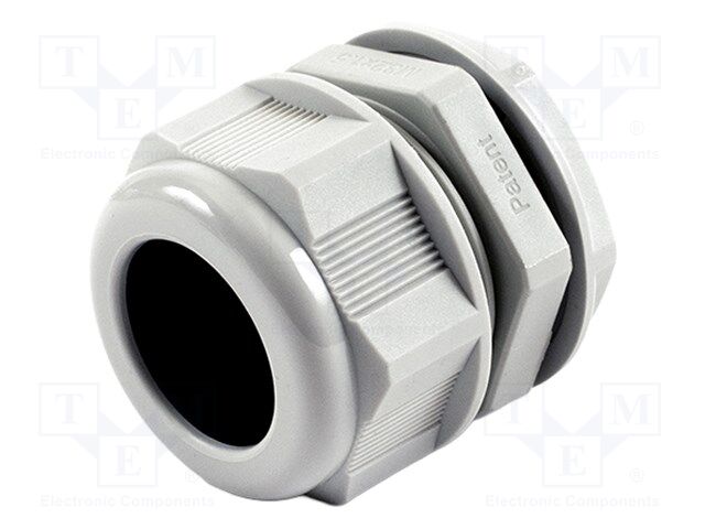 Cable gland; M40; IP68; nylon; UL94V-2; grey
