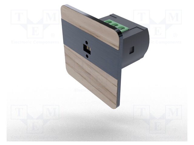 Sensor: laser; 9÷27VDC; 45x45x1.5mm; IP40; -10÷45°C; AS-225; DRL