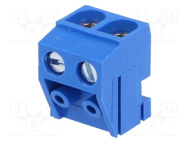 Pluggable terminal block; Contacts ph: 5mm; ways: 2; angled 90°