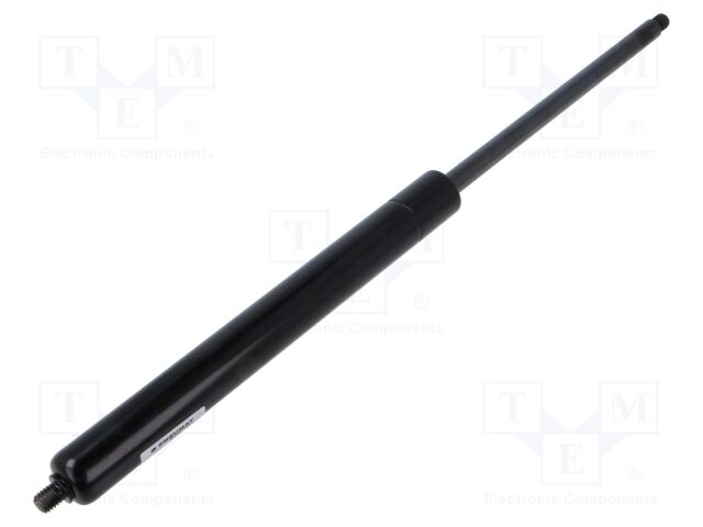Gas spring; Thread: M8; E: 355mm; Øout: 21mm; Piston diam: 10mm