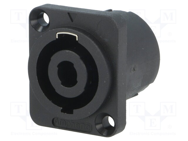 Socket; loudspeaker; male; PIN: 2; 30A; 133V; thermoplastic; IP54