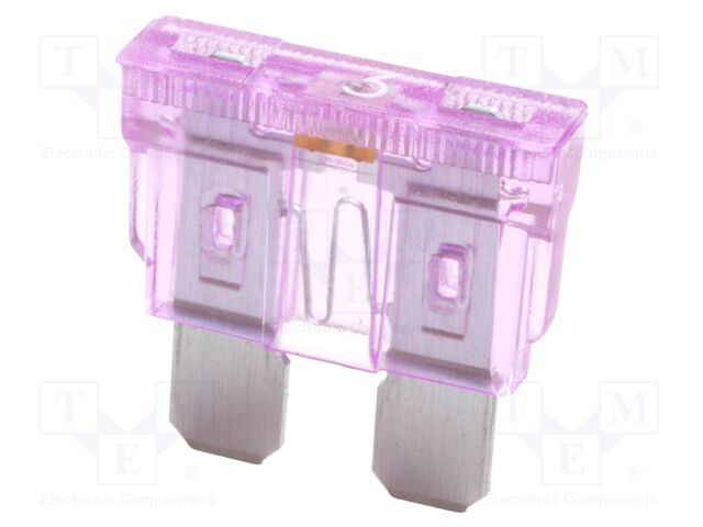 Fuse: fuse; 3A; 32VDC; automotive; 19.09mm; 19.09x5.12x18.87mm