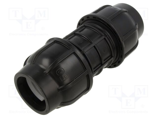 Splice terminal: clamping; Øout: 50mm; Øin: 50mm; for PE pipes