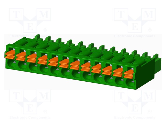 Connector: pluggable terminal block; plug; female; straight; 5.5A