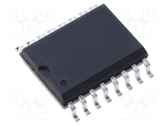 Driver; serial input,latch; BiCMOS; 500mA; 50V; Channels: 1; SO16-W
