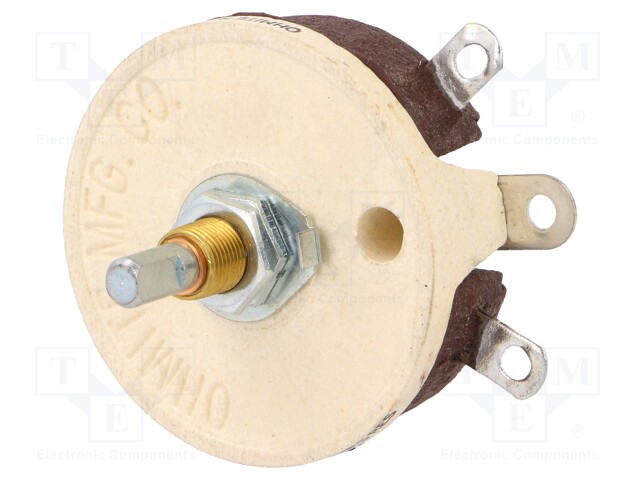 Potentiometer: shaft; 5kΩ; 50W; 6.35mm; Shaft: D spring; wirewound