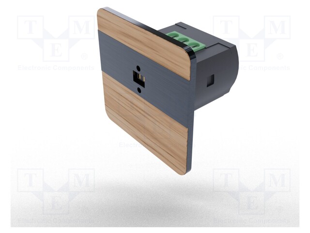 Sensor: laser; 9÷27VDC; 45x45x1.5mm; IP40; -10÷45°C; AS-225; DRL