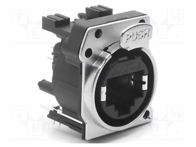 Connector: RJ45; socket; straight; THT; XLRnet; Cat: Class D