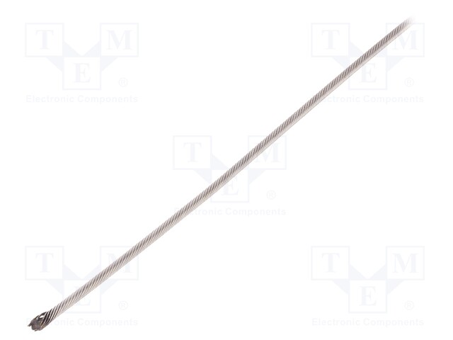 Rope; acid resistant steel A4; Ørope: 2mm; L: 10m; 25kg