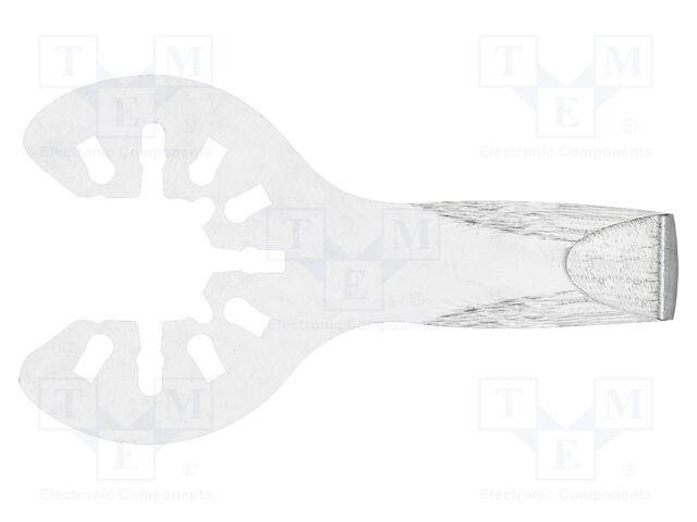 Scraper; multitool; stainless steel; rigid; 10mm