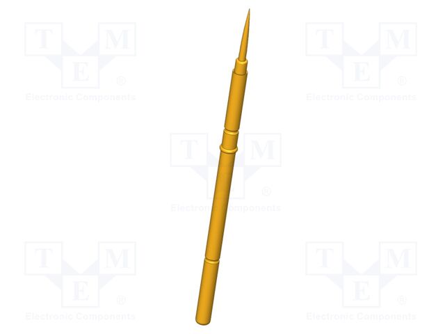 Test needle; Operational spring compression: 4mm; 5A; Ø: 0.8mm