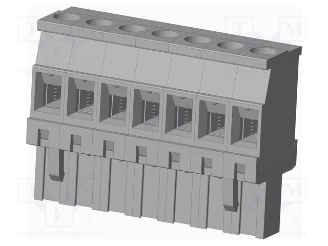 Connector: pluggable terminal block; plug; female; angled 90°