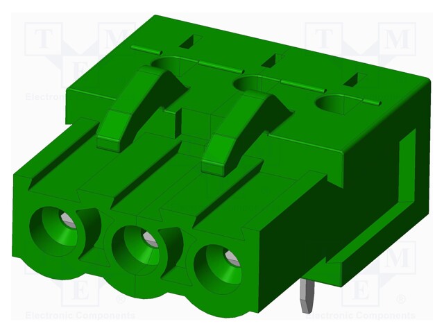 Connector: pluggable terminal block; socket; female; angled 90°