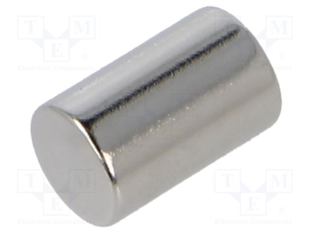 Magnet: permanent; neodymium; 19N; Ø: 7mm; H: 11mm