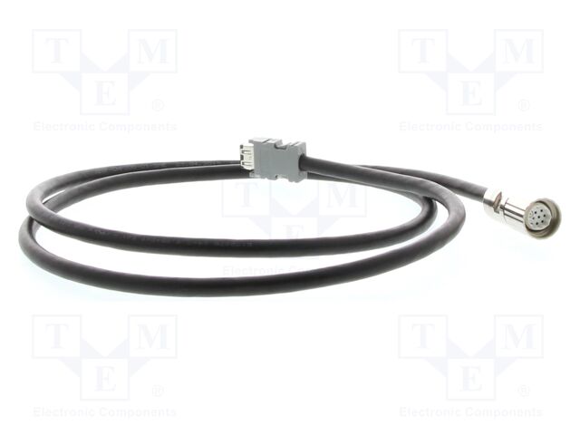 Cable: servo drive; Standard: Omron; Junma; 5m; with brake; signal