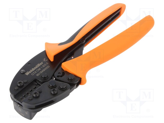 Tool: for crimping; terminals; steel; 250mm; 0.14÷4mm2