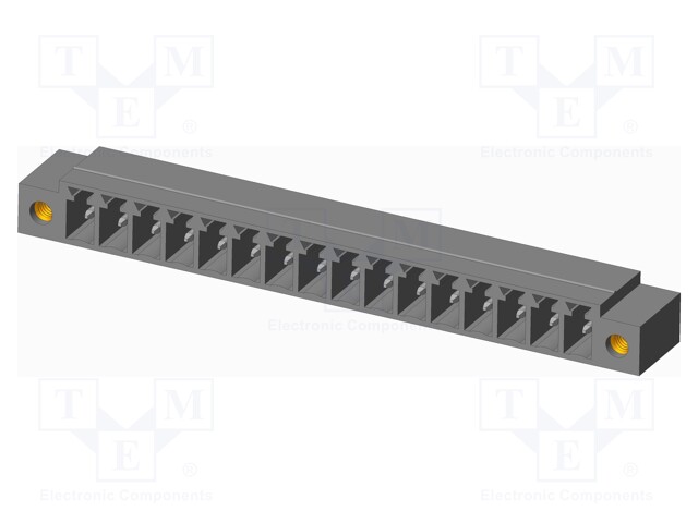 Connector: pluggable terminal block; socket; male; on PCBs