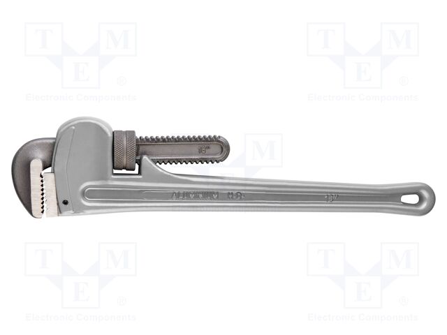 Wrench; adjustable; 13/4"; for pipe gripping,STILLSON; 450mm