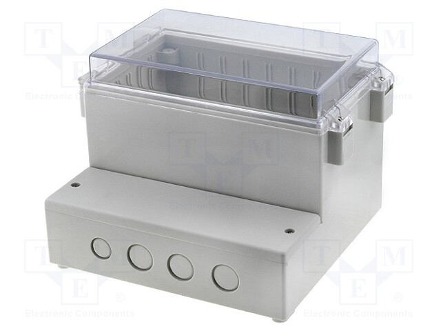 Enclosure: wall mounting; for control system elements; X: 165mm