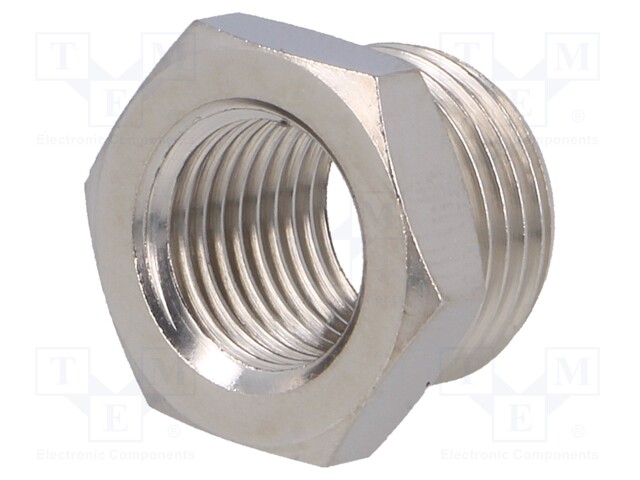 Nipple; reductive; Input thread: G 3/8"; Output thread: G 1/4"