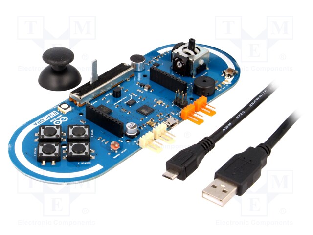 Dev.kit: Arduino; uC: ATMEGA32U4; ICSP,USB B micro,pin strips