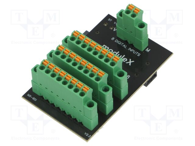 IN: 8; ModuleX; Industrial module: digital input