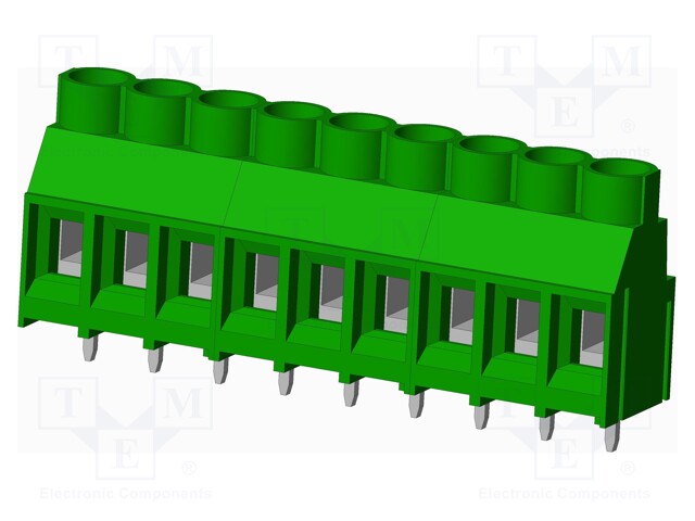 Connector: PCB terminal block; terminal; Plating: tinned; on PCBs