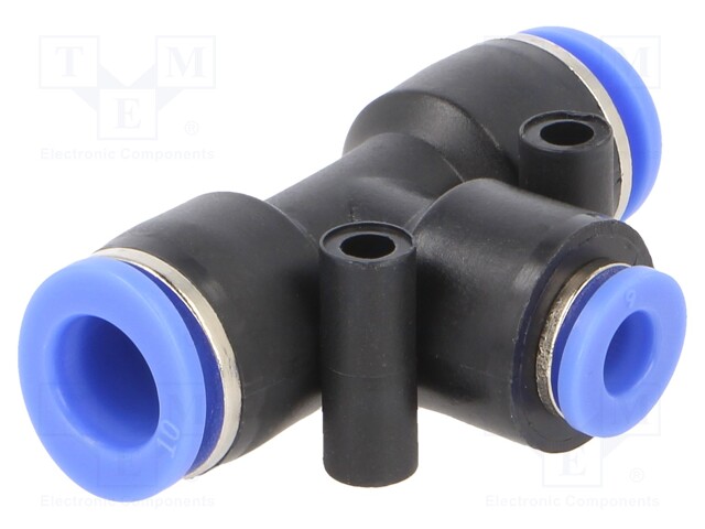 Push-in fitting; reductive,T-tap splitter; -0.95÷15bar; PBT