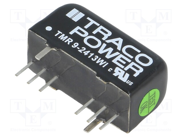 Converter: DC/DC; 9W; Uin: 9÷36V; 15VDC; Iout: 600mA; SIP8; 5.9g