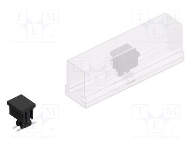 Connector: pin strips; pin header; male; PIN: 4; 2mm; SMT; 2x2; 100V