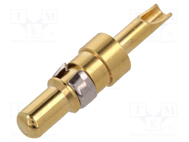 Contact; male; 20AWG÷16AWG; gold-plated; soldering; for cable; 10A